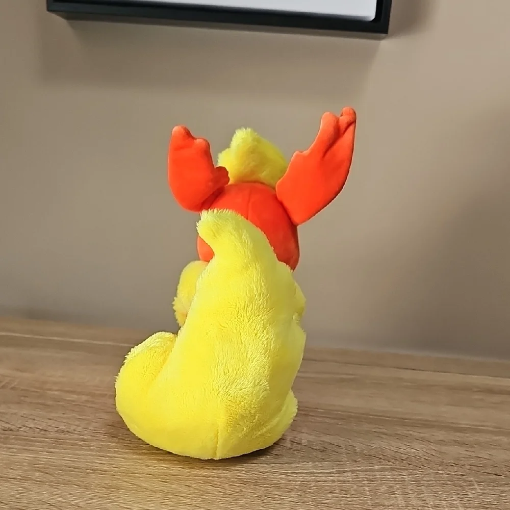Flareon Plush Toy - Red and Yellow